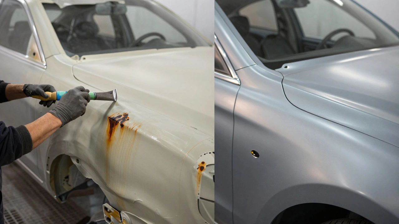 Car Body Filler vs. Metal Work: When Each Repair Makes Sense