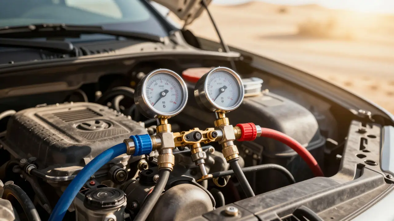 Car AC Pressure Testing: High and Low Readings Explained