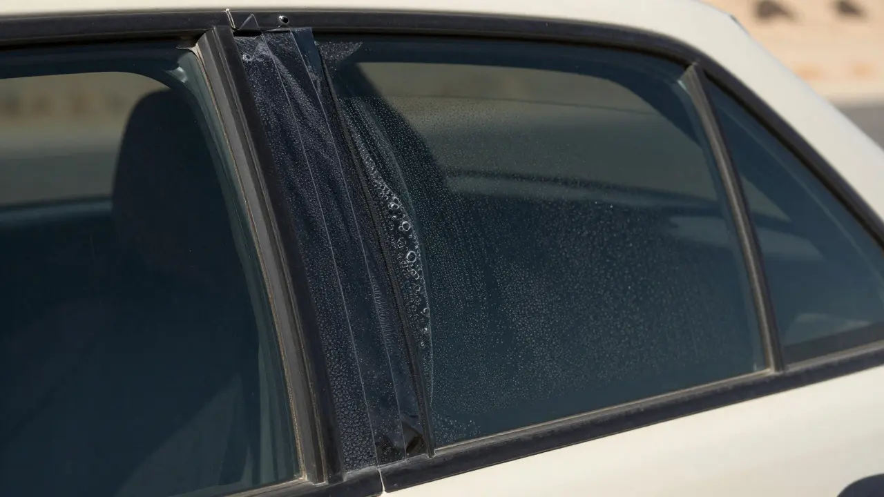Tint Bubbles and Peeling: Causes and Professional Fixes