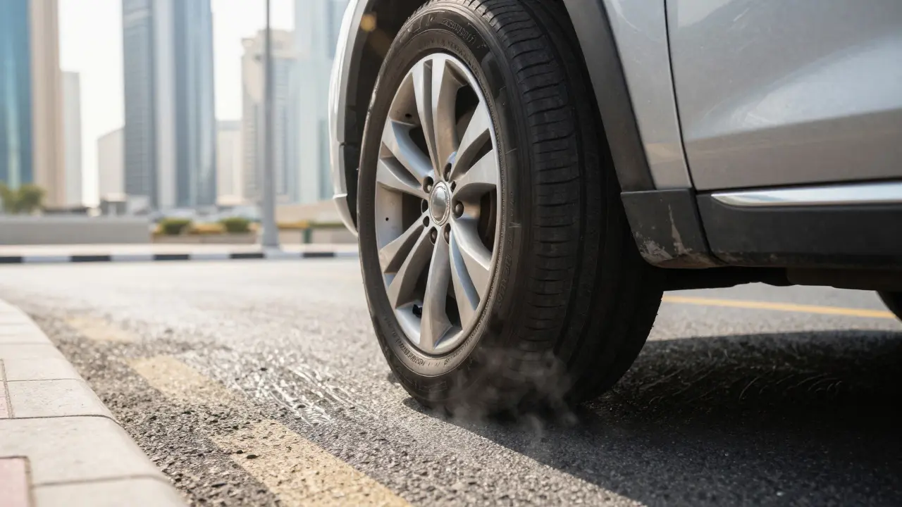 Tire Pressure Monitoring: Optimal PSI for Dubai Climate and Roads