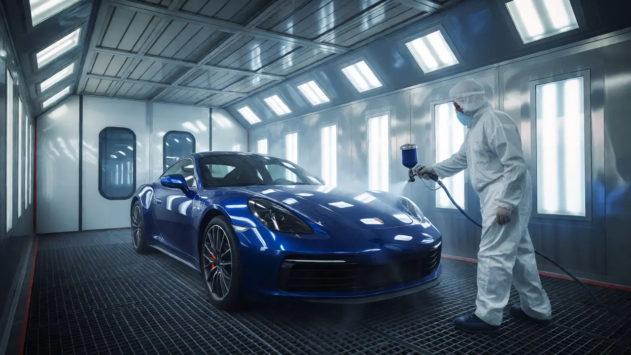 Paint Booth Technology: How Dust-Free Car Paint Application Works